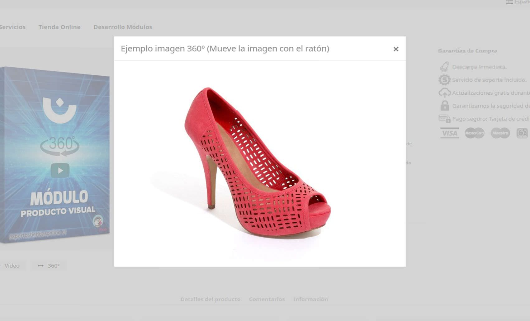 Visualización productos 3D a partir de imágenes